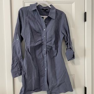 Brand new with tags forever 21 linen shirt dress size L